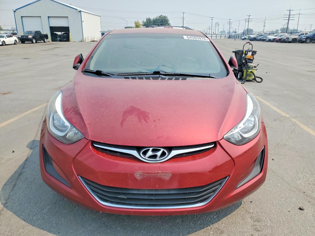 2016 Hyundai Elantra Se Red vin: 5NPDH4AE4GH789147