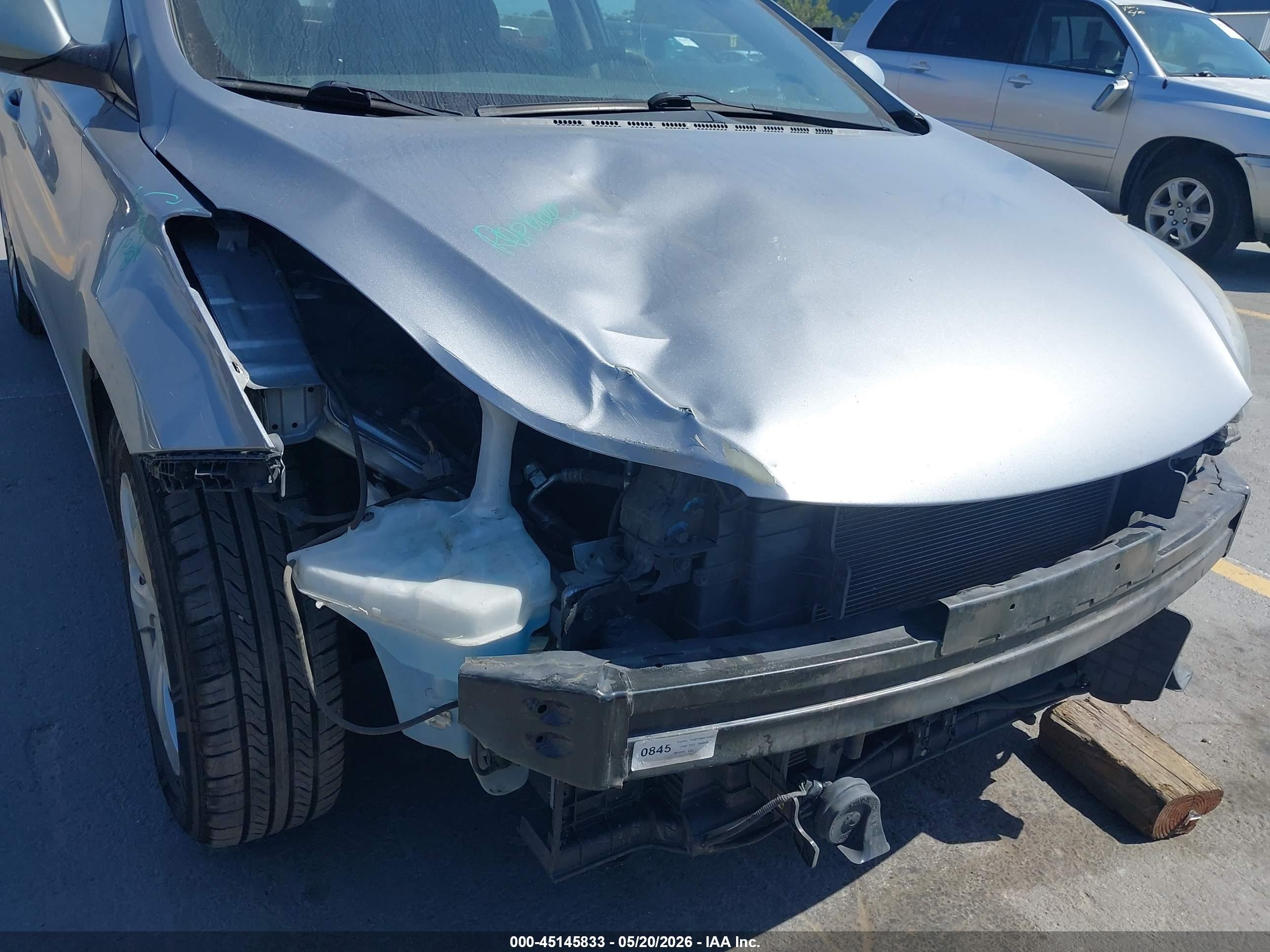 2016 Hyundai Elantra Se Gray vin: 5NPDH4AE4GH789505