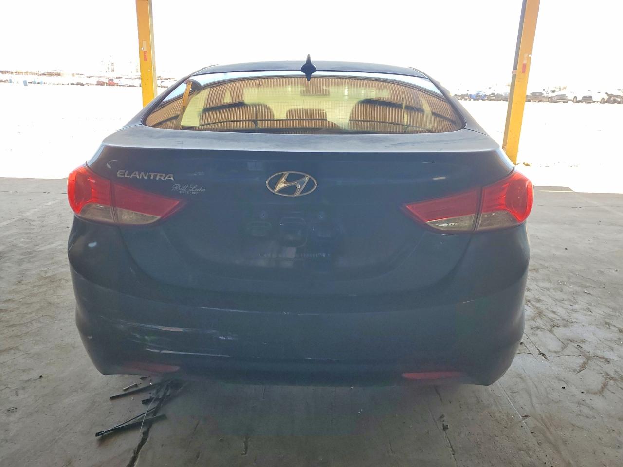 2011 Hyundai Elantra Gls Black vin: 5NPDH4AE5BH030337