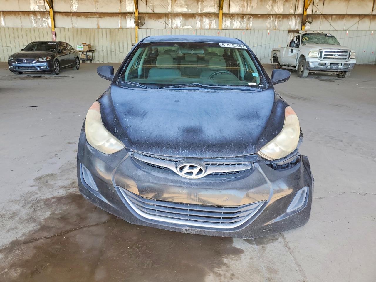 2011 Hyundai Elantra Gls Black vin: 5NPDH4AE5BH030337