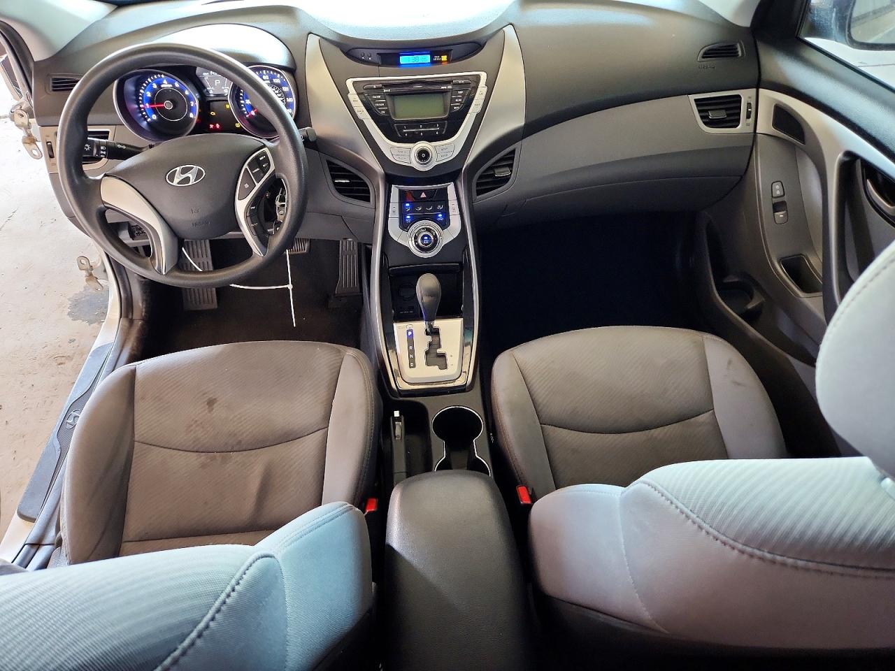2011 Hyundai Elantra Gls Silver vin: 5NPDH4AE5BH034601