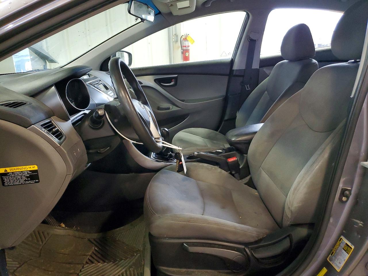 2011 Hyundai Elantra Gls Gray vin: 5NPDH4AE5BH036090