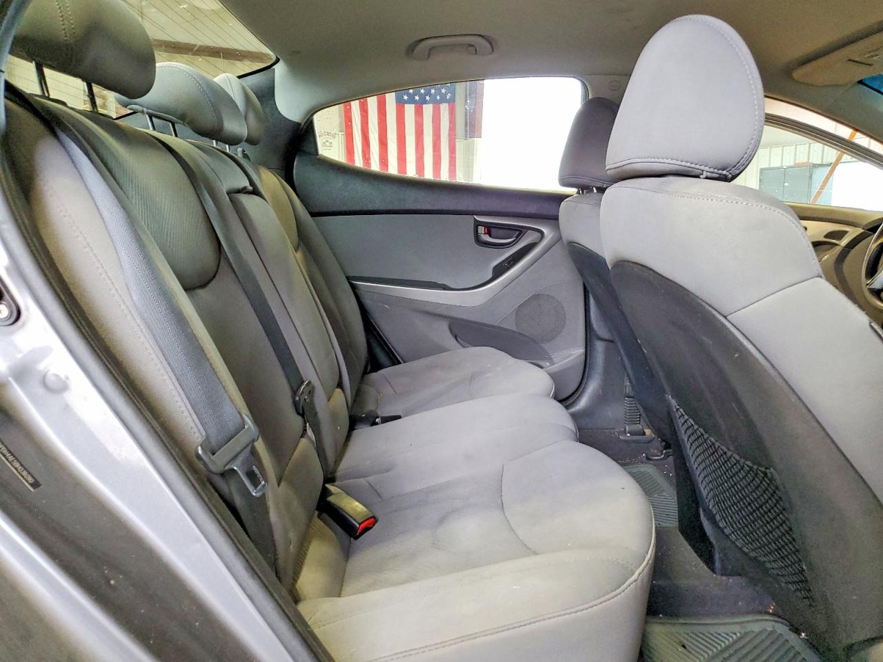 2011 Hyundai Elantra Gls Gray vin: 5NPDH4AE5BH036090
