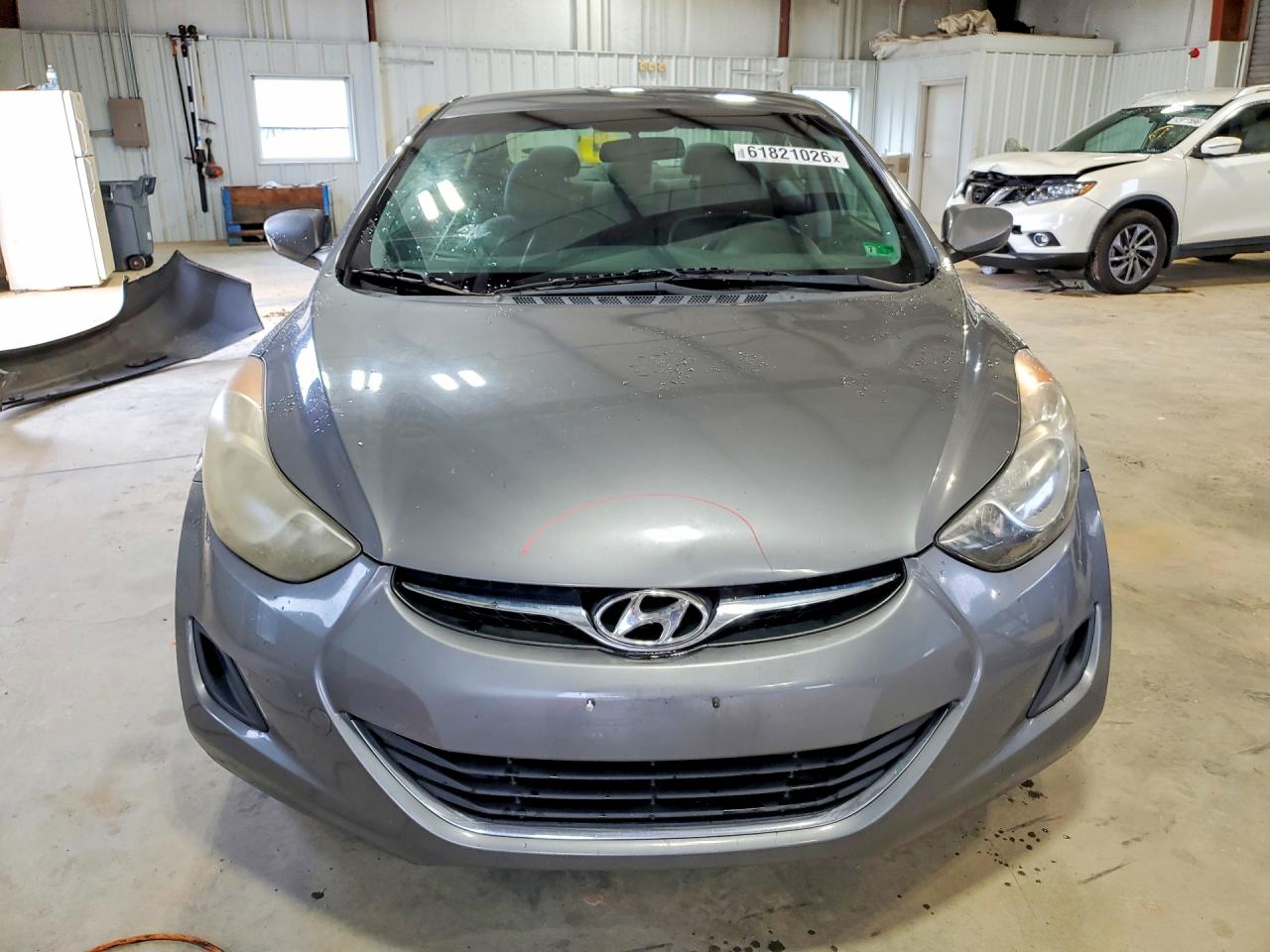 2011 Hyundai Elantra Gls Gray vin: 5NPDH4AE5BH036090