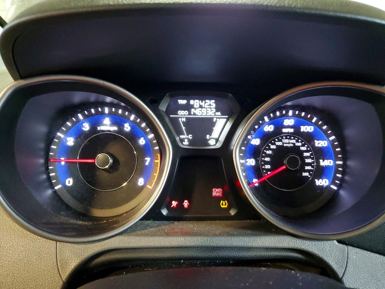 2011 Hyundai Elantra Gls Gray vin: 5NPDH4AE5BH036090