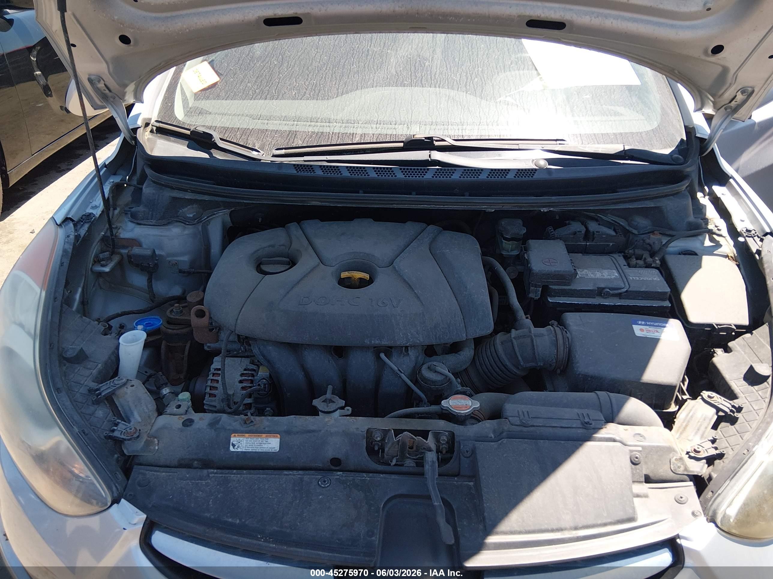 2011 Hyundai Elantra Gls Silver vin: 5NPDH4AE5BH046943