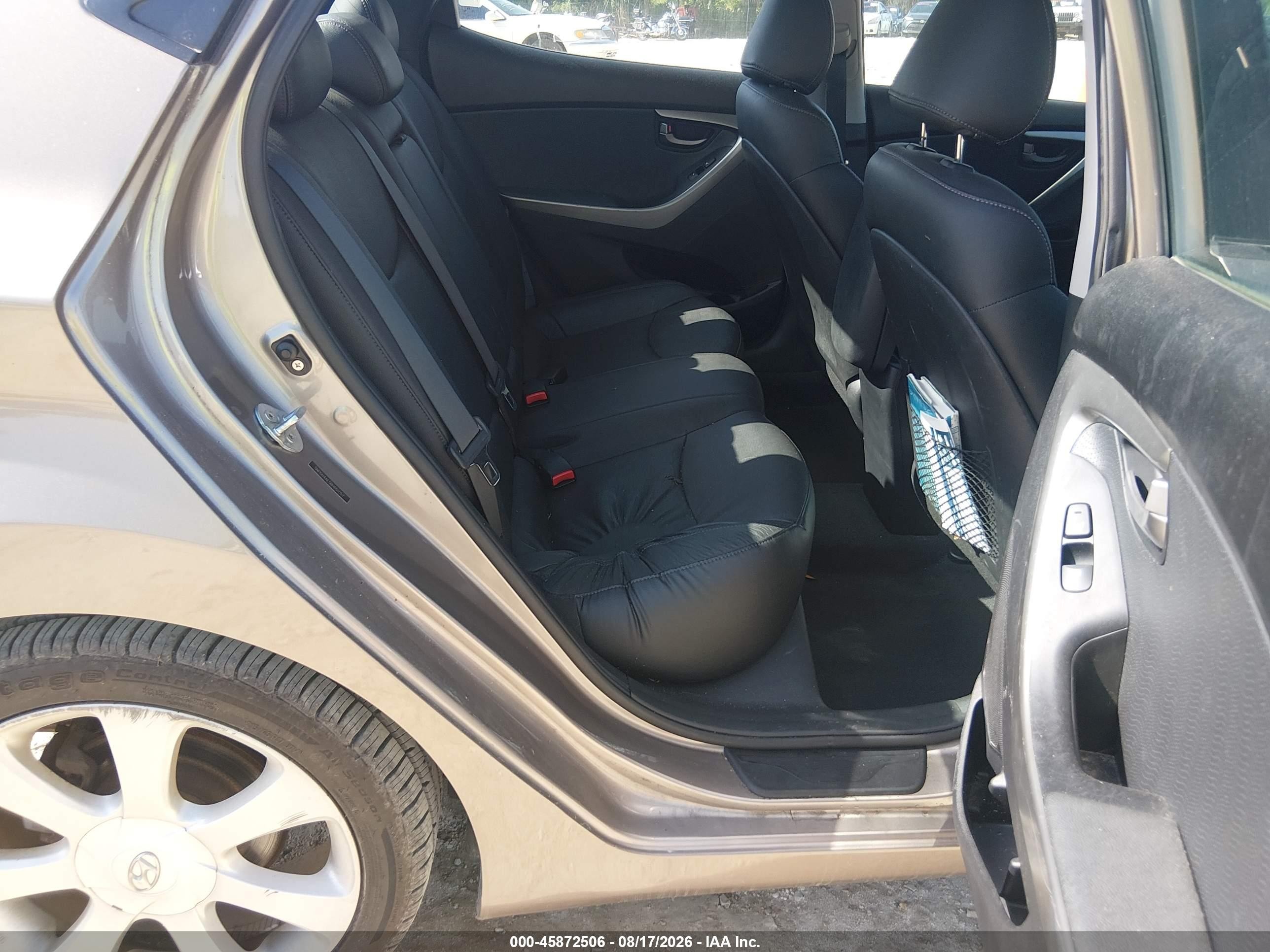2011 Hyundai Elantra Limited Gray vin: 5NPDH4AE5BH051057