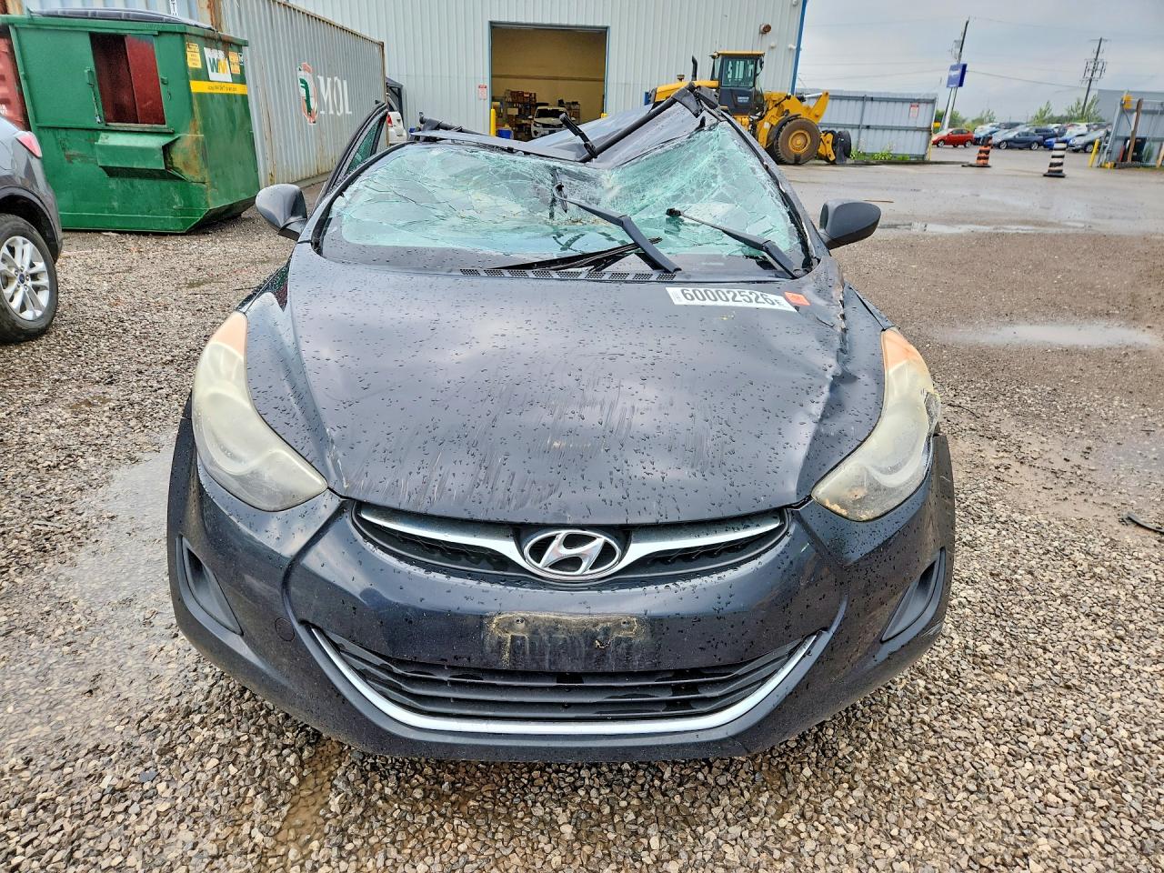 2011 Hyundai Elantra Gls Black vin: 5NPDH4AE5BH051785