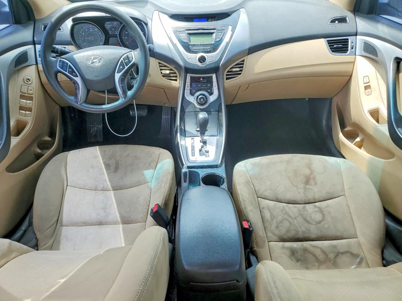 2011 Hyundai Elantra Gls Black vin: 5NPDH4AE5BH052998