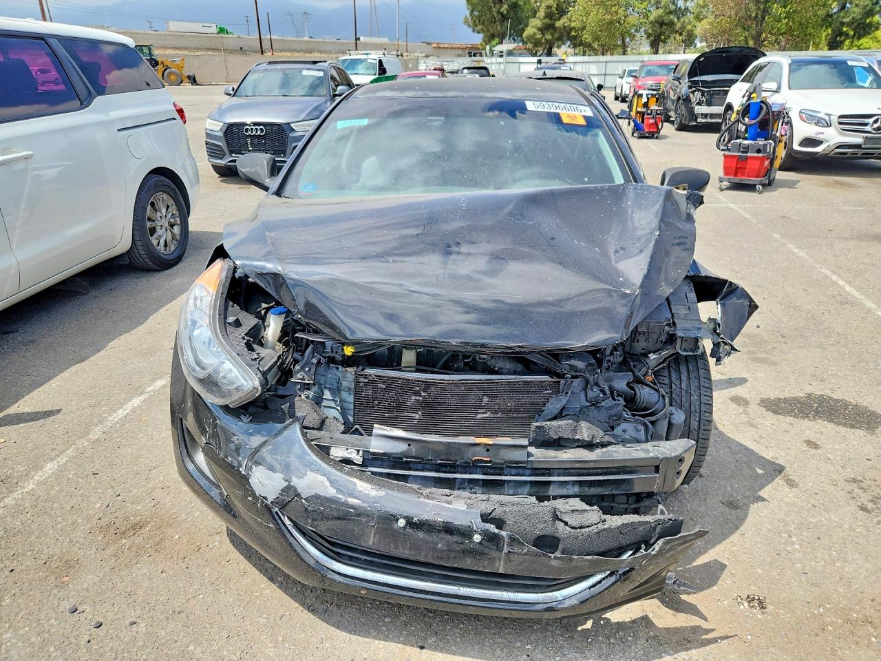 2011 Hyundai Elantra Gls Black vin: 5NPDH4AE5BH053004