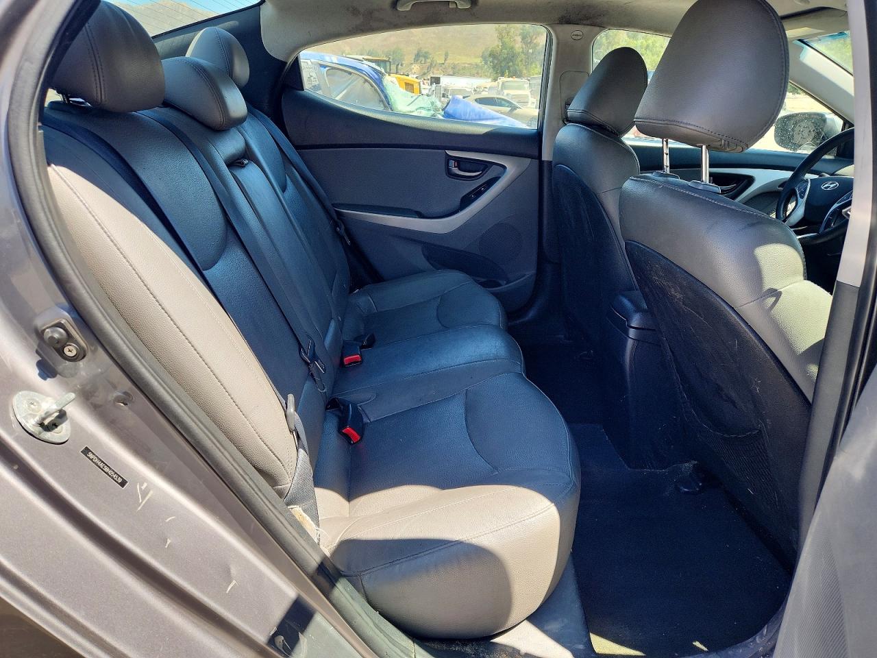 2011 Hyundai Elantra Limited Gray vin: 5NPDH4AE5BH054539