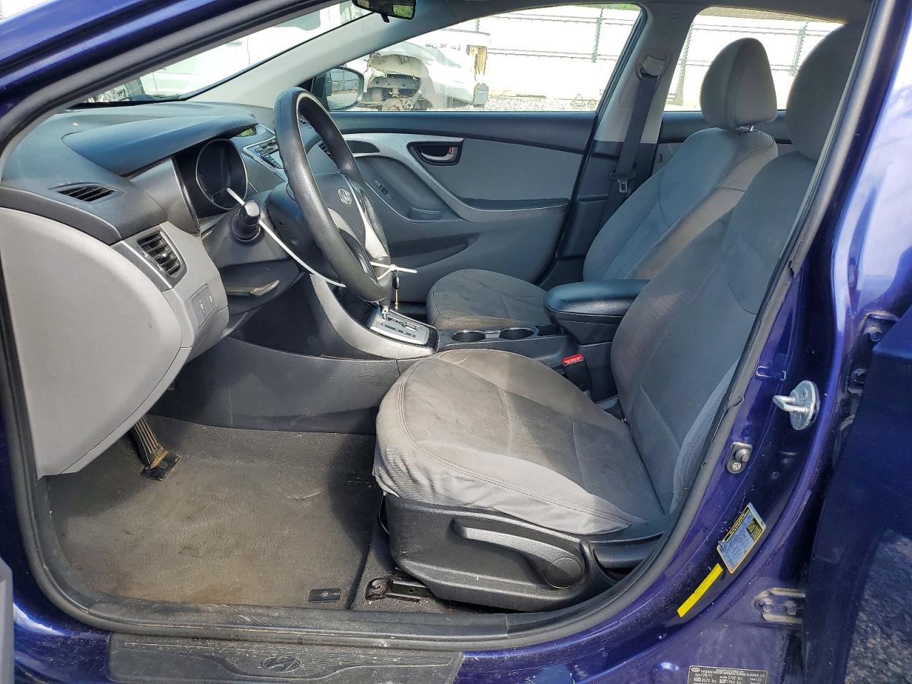 2011 Hyundai Elantra Gls Blue vin: 5NPDH4AE5BH061006