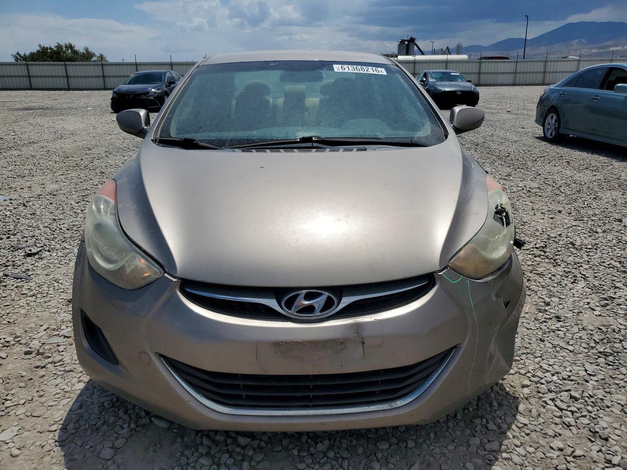 2012 Hyundai Elantra Gls Желто-коричневый vin: 5NPDH4AE5CH066823
