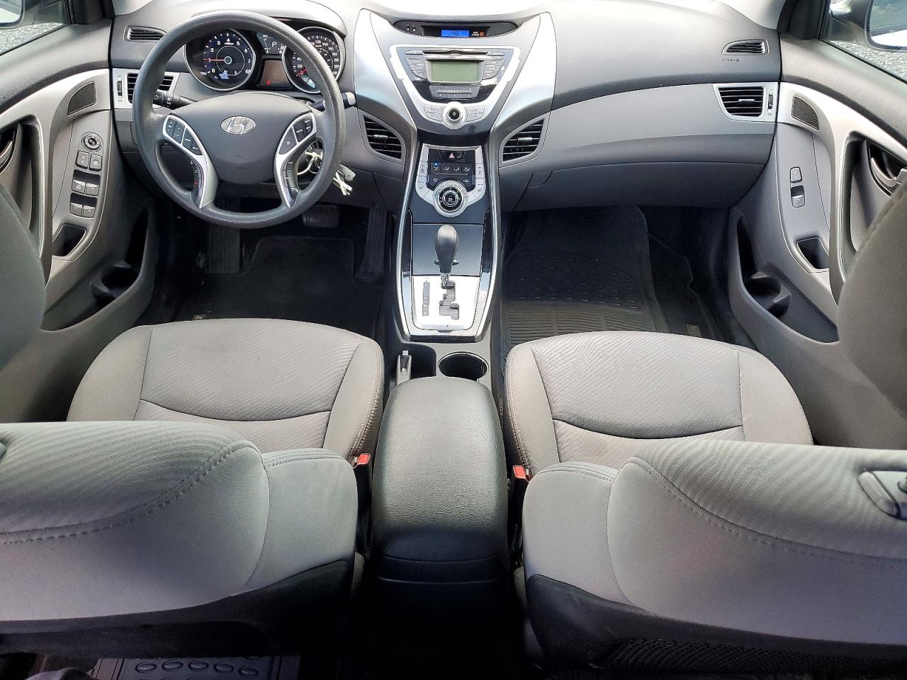 2012 Hyundai Elantra Gls White vin: 5NPDH4AE5CH081161