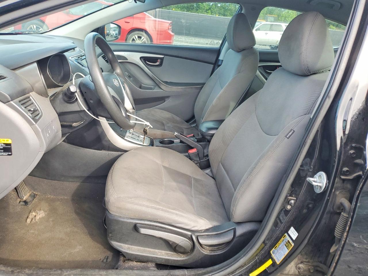 2012 Hyundai Elantra Gls Black vin: 5NPDH4AE5CH083847