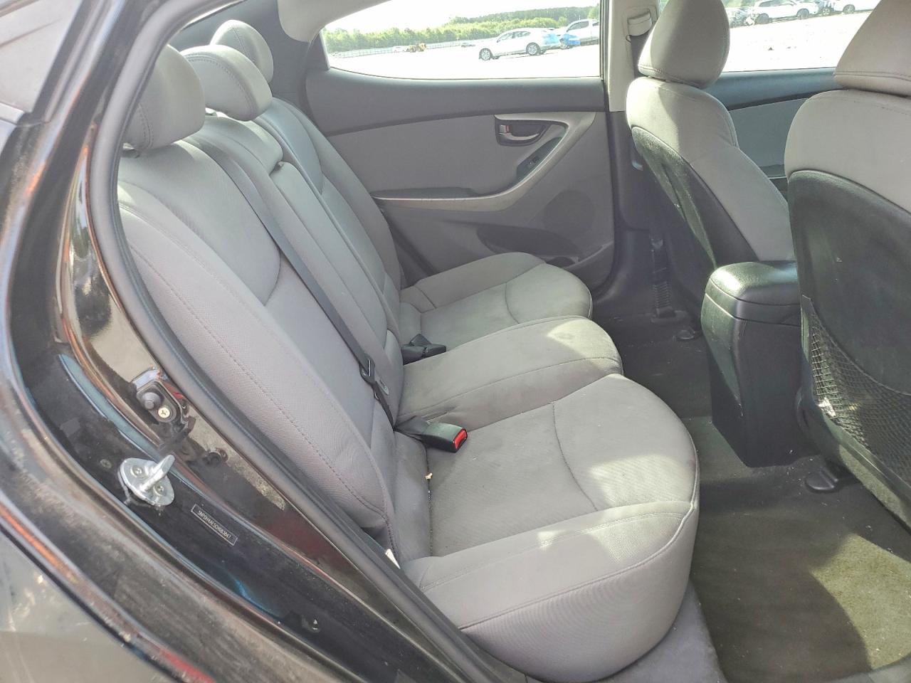 2012 Hyundai Elantra Gls Black vin: 5NPDH4AE5CH083847