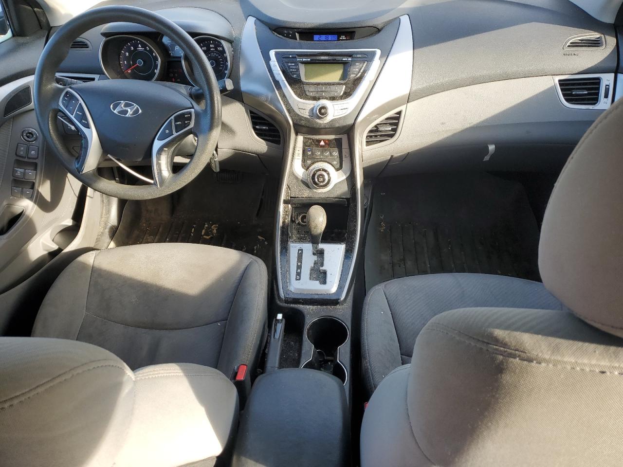 2012 Hyundai Elantra Gls Черный vin: 5NPDH4AE5CH092080