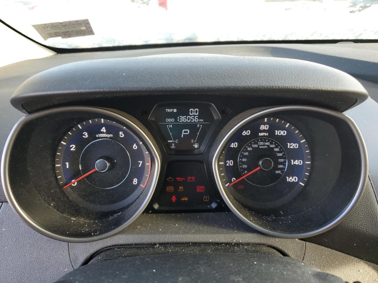 2012 Hyundai Elantra Gls Черный vin: 5NPDH4AE5CH092080