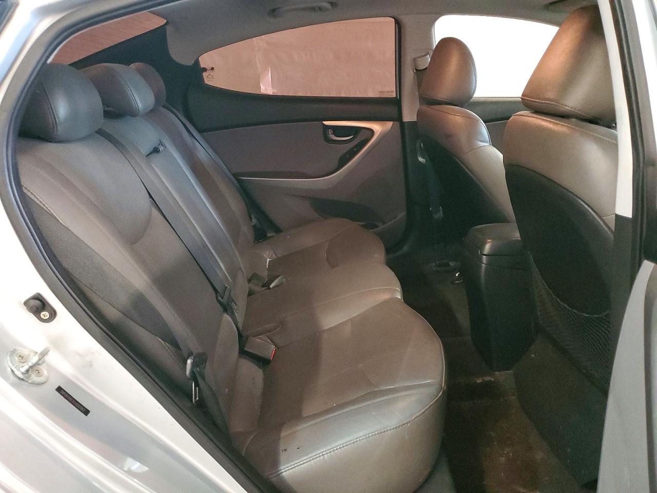 2012 Hyundai Elantra Limited Silver vin: 5NPDH4AE5CH092662
