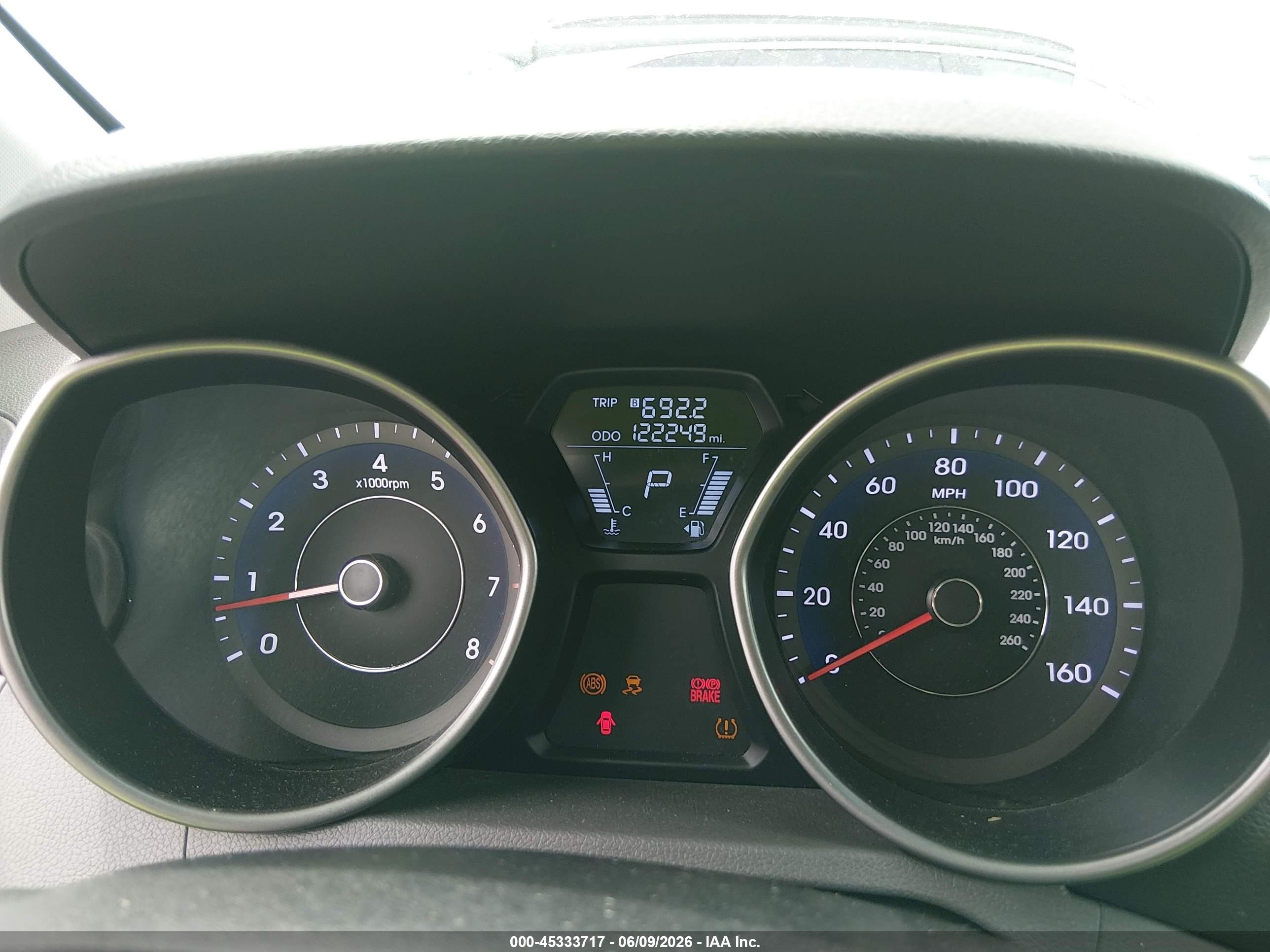2012 Hyundai Elantra Limited Blue vin: 5NPDH4AE5CH110447