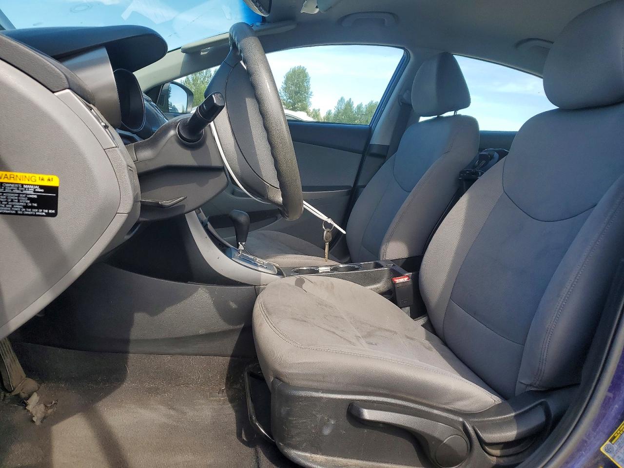 2012 Hyundai Elantra Gls Синий vin: 5NPDH4AE5CH112103