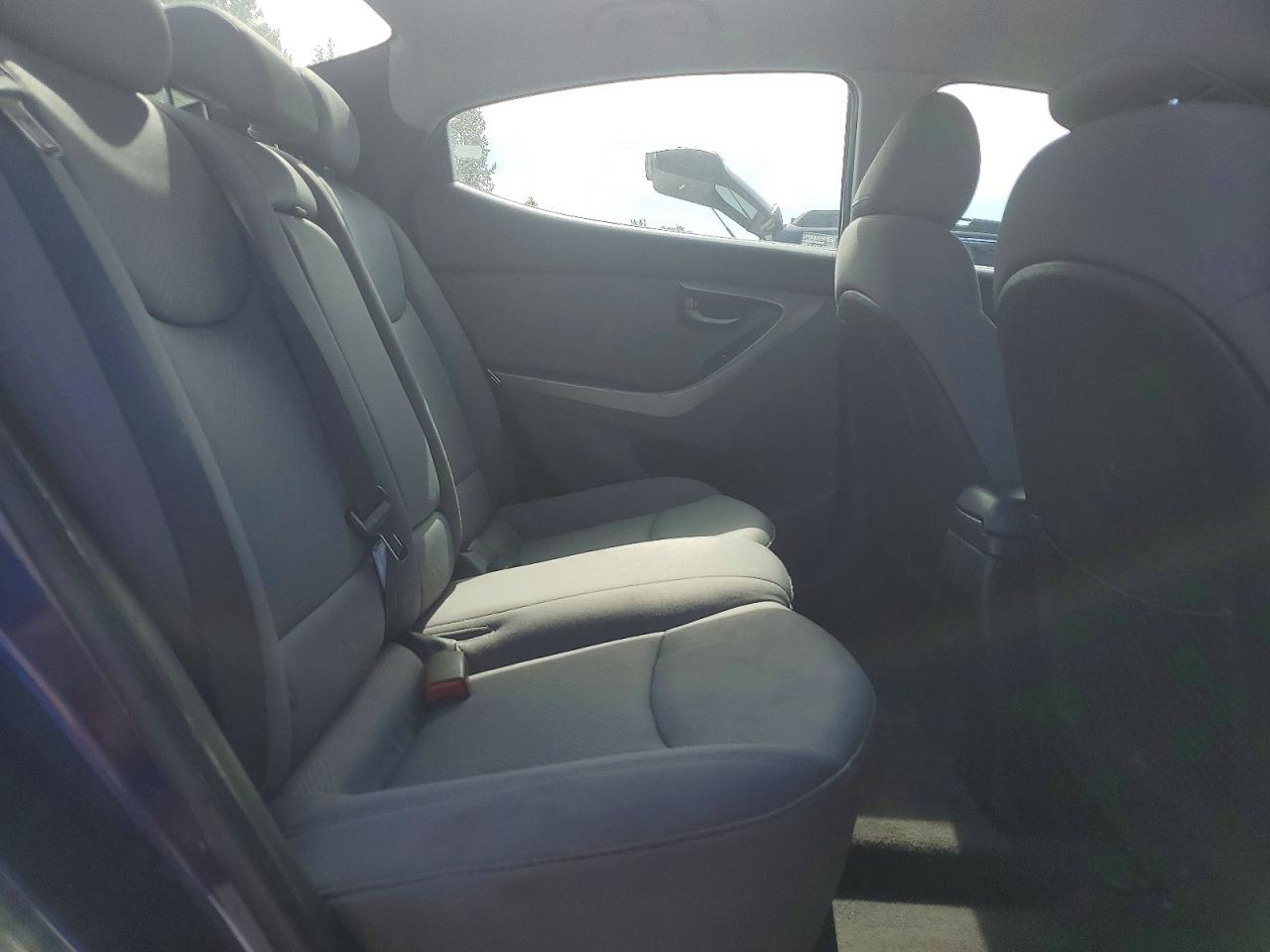 2012 Hyundai Elantra Gls Синий vin: 5NPDH4AE5CH112103