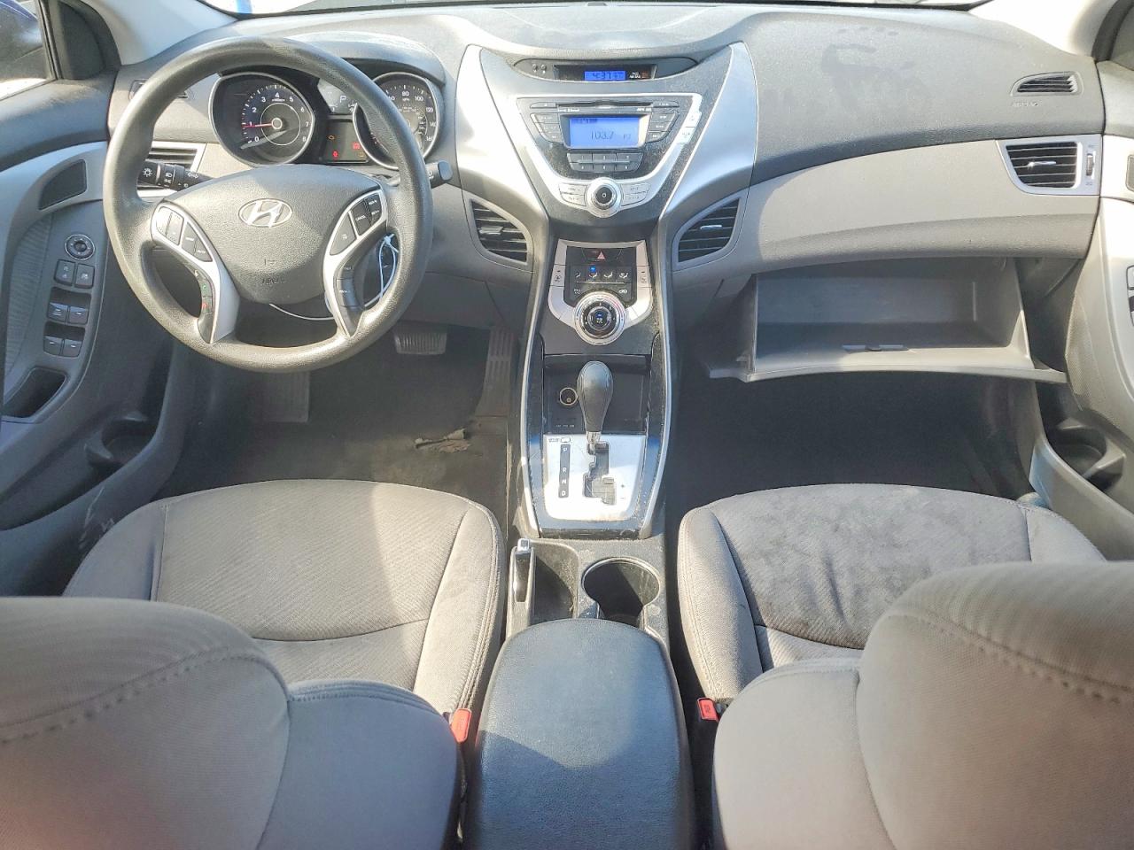 2012 Hyundai Elantra Gls Синий vin: 5NPDH4AE5CH112103