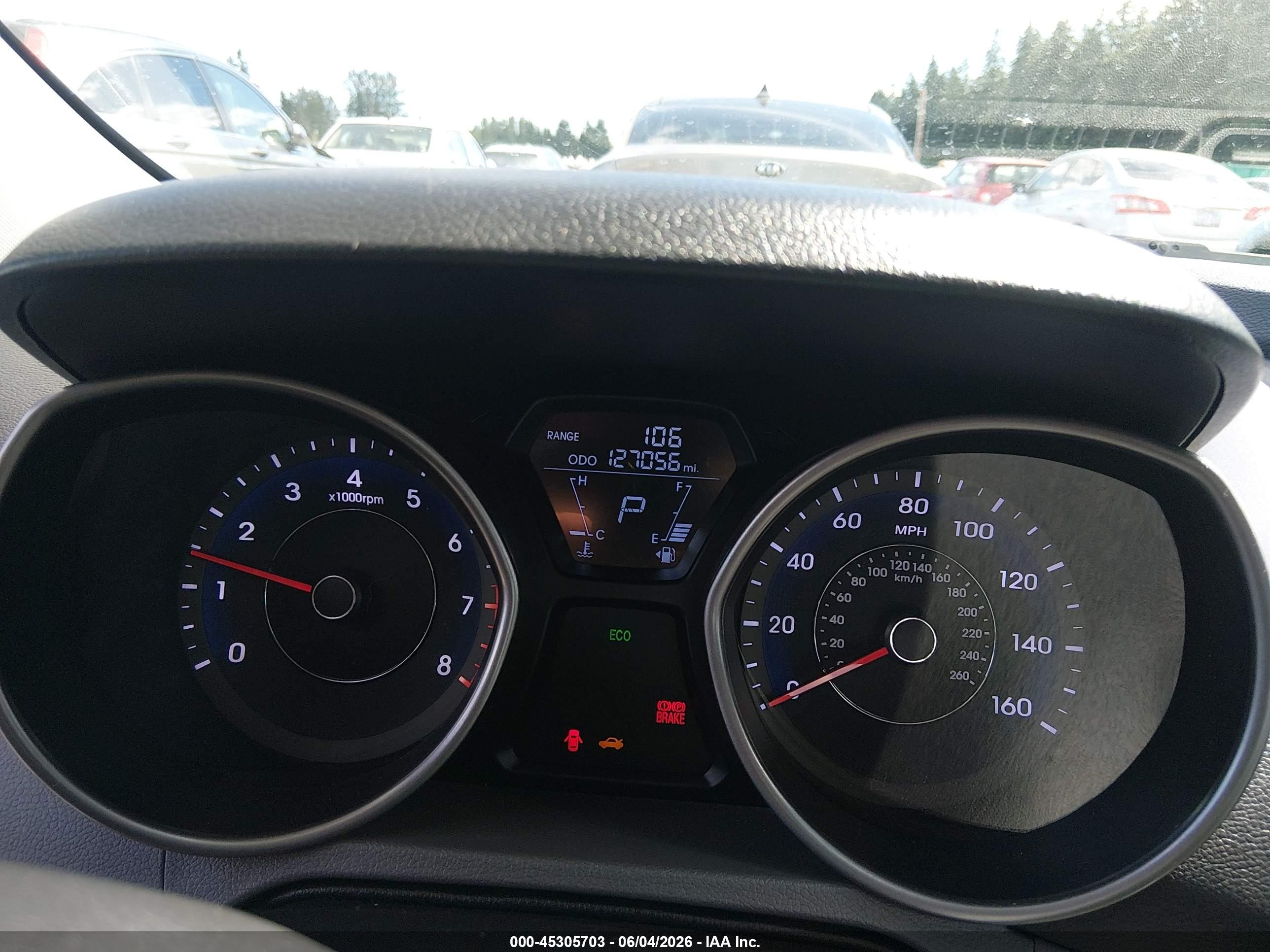 2012 Hyundai Elantra Gls Gray vin: 5NPDH4AE5CH114210
