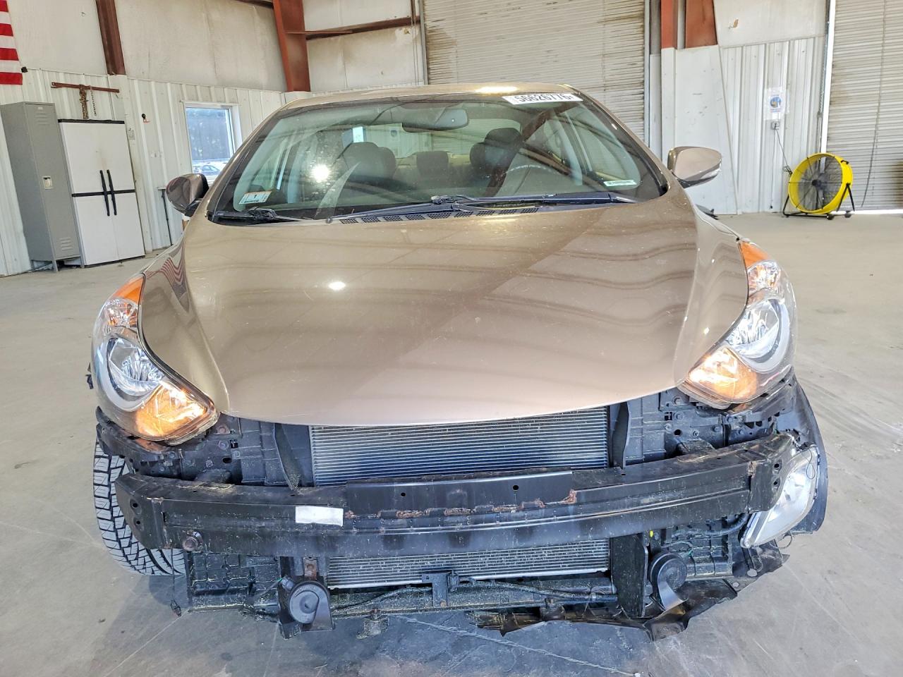 2012 Hyundai Elantra Limited Brown vin: 5NPDH4AE5CH116541