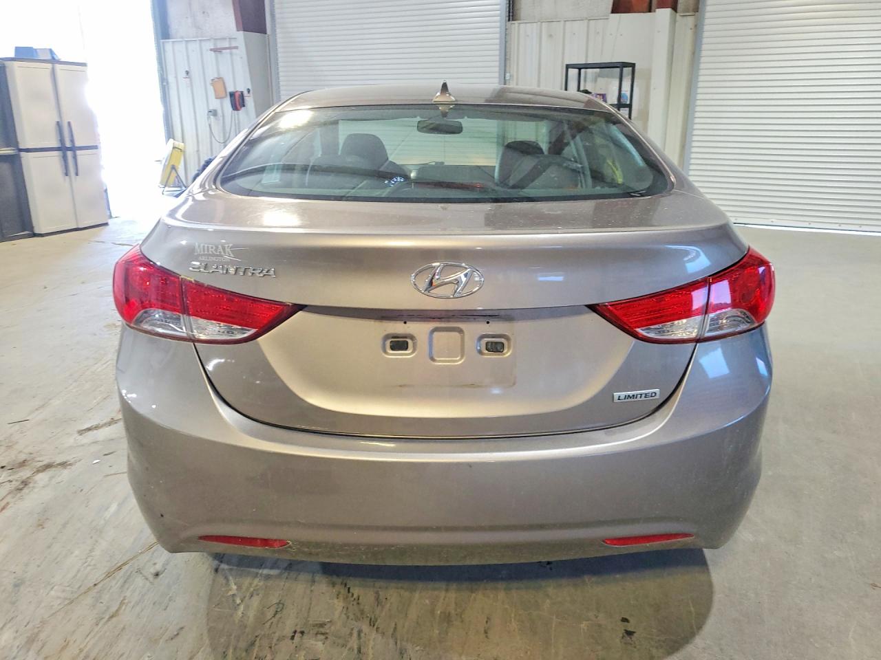 2012 Hyundai Elantra Limited Brown vin: 5NPDH4AE5CH116541