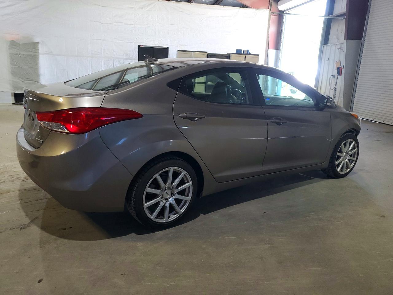 2012 Hyundai Elantra Limited Brown vin: 5NPDH4AE5CH116541