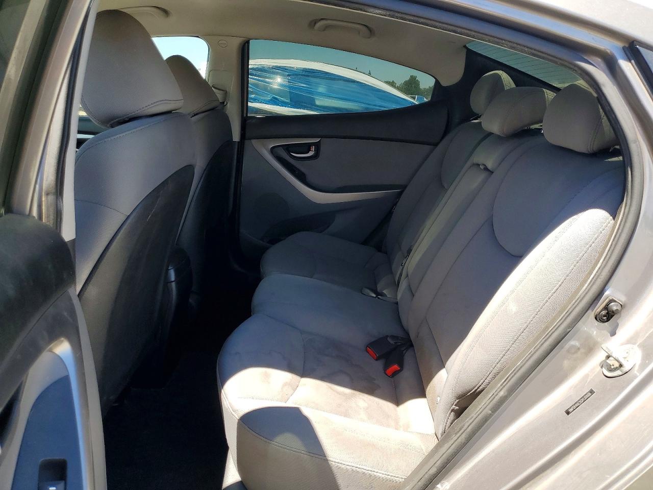 2012 Hyundai Elantra Gls Gray vin: 5NPDH4AE5CH120606