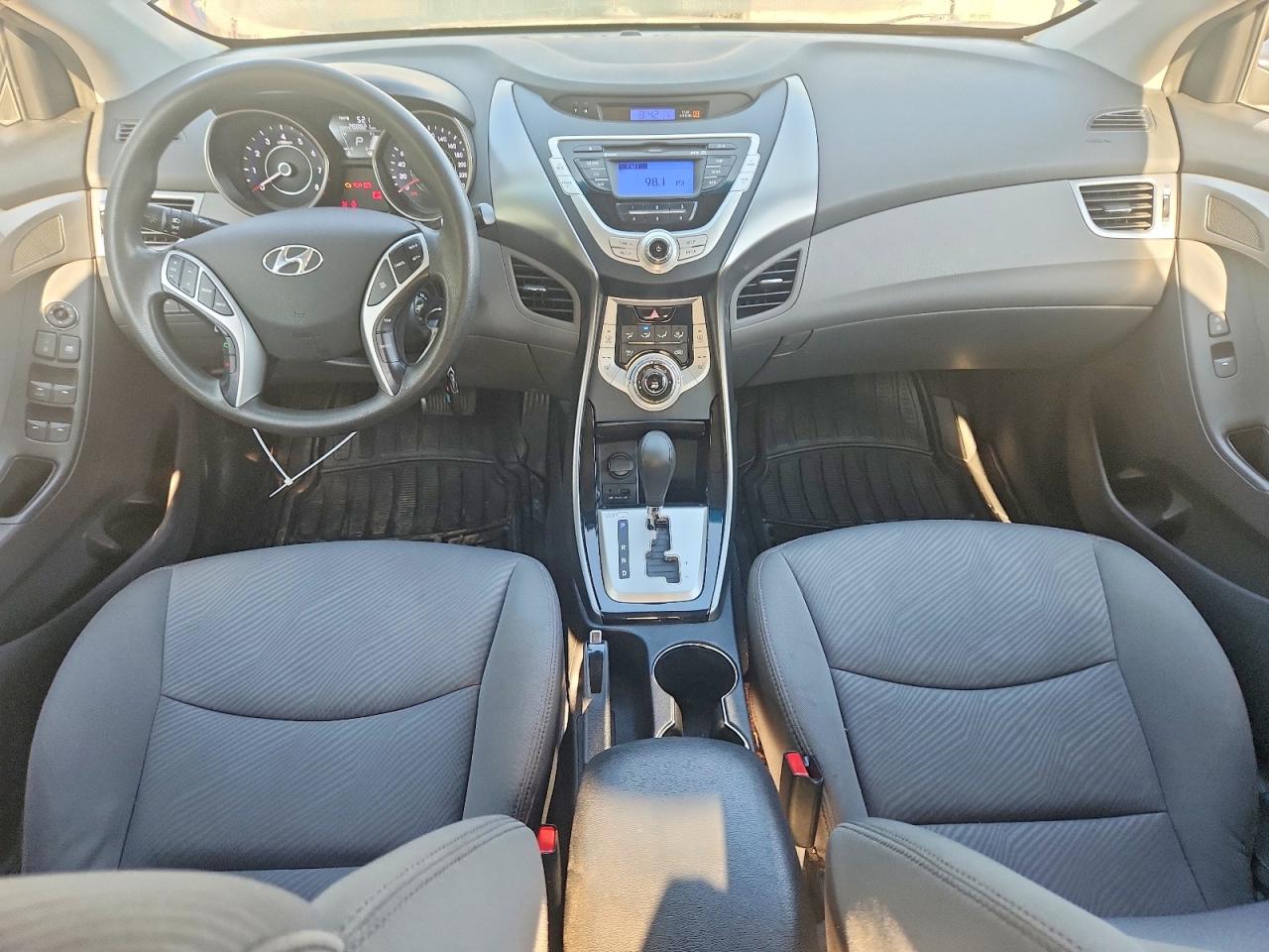 2012 Hyundai Elantra Gls Gray vin: 5NPDH4AE5CH130665