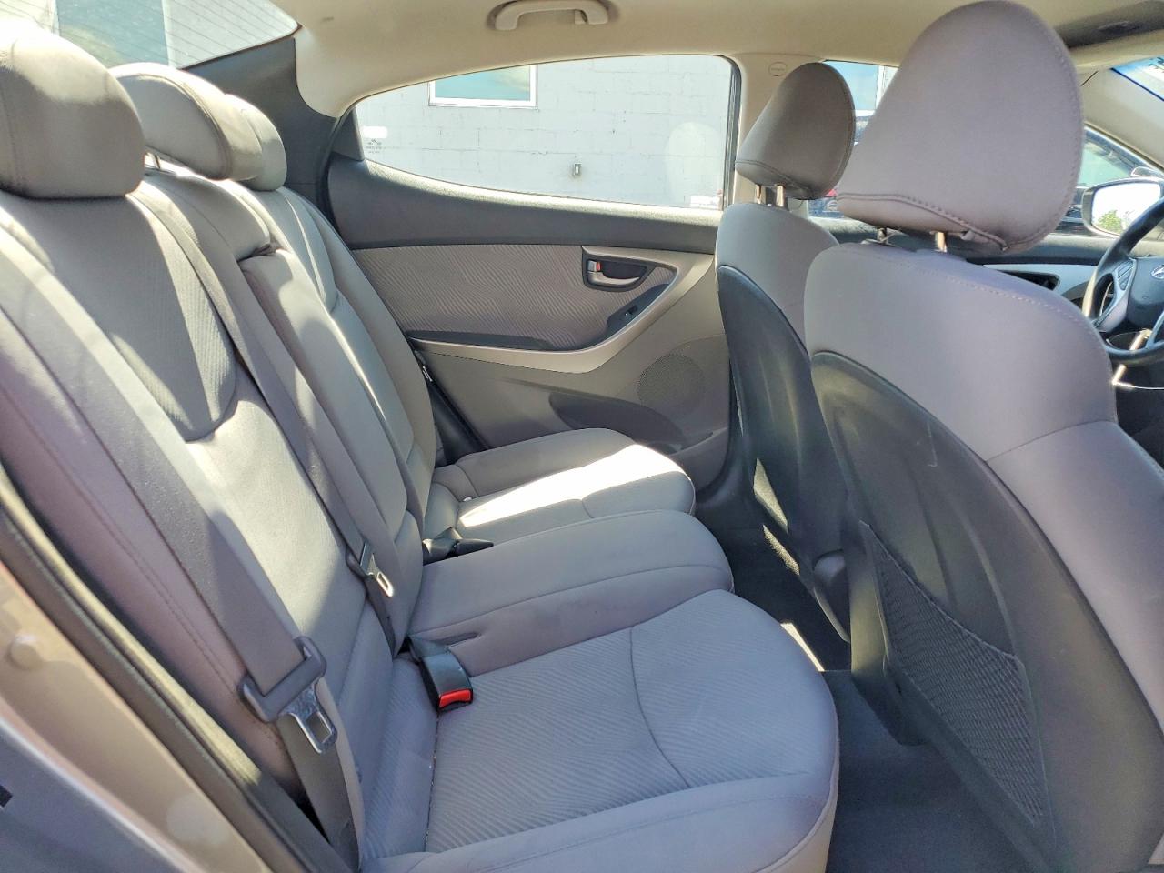2012 Hyundai Elantra Gls Gray vin: 5NPDH4AE5CH141410