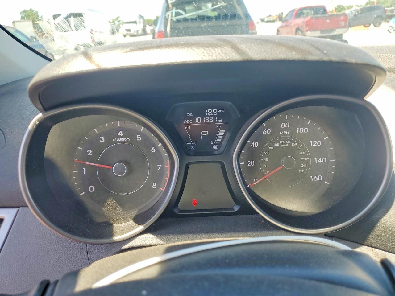 2012 Hyundai Elantra Gls Gray vin: 5NPDH4AE5CH141410