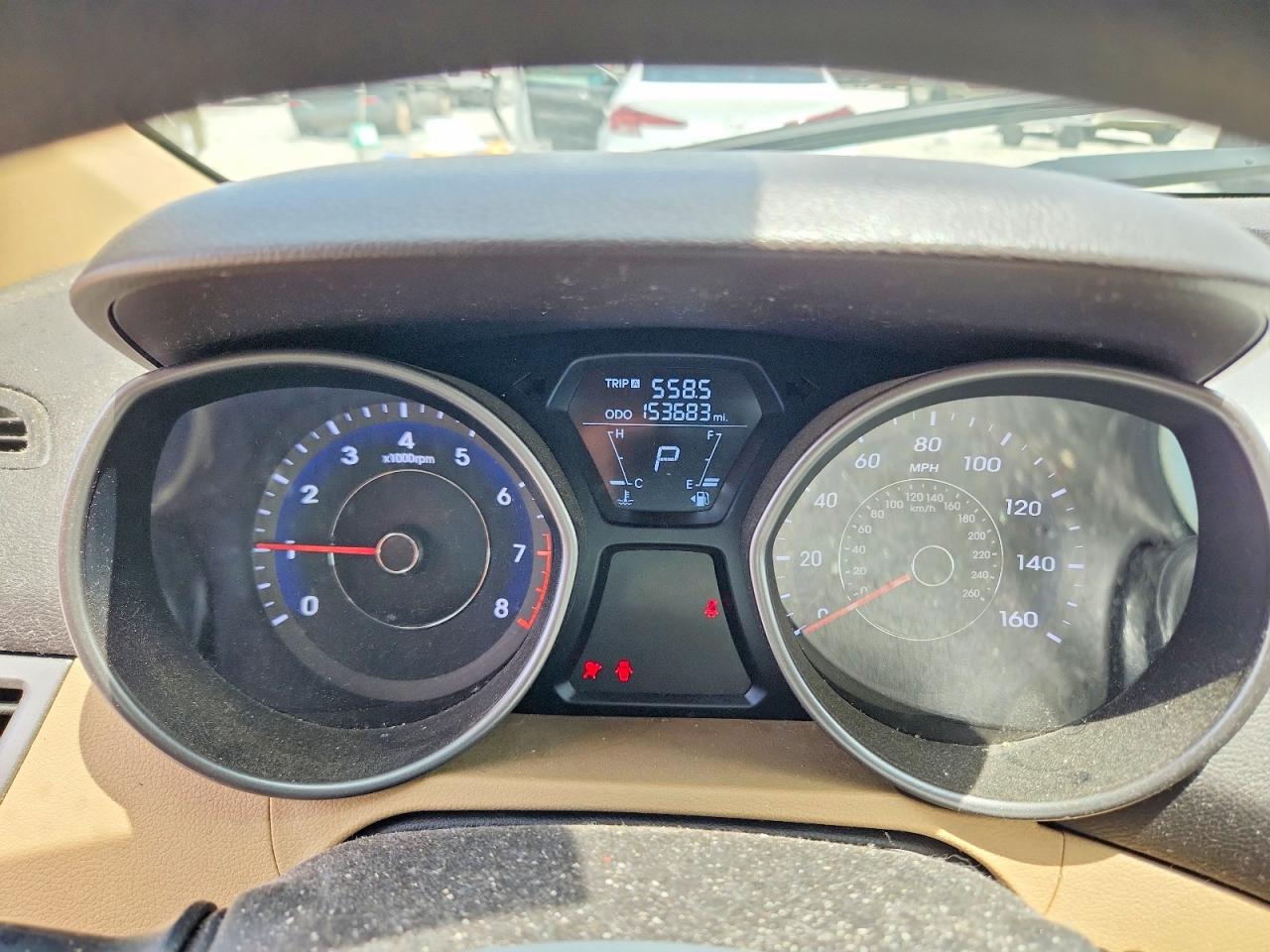 2012 Hyundai Elantra Gls White vin: 5NPDH4AE5CH142766