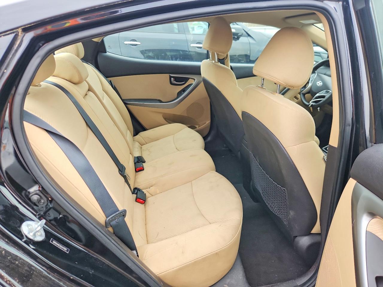 2012 Hyundai Elantra Gls Black vin: 5NPDH4AE5CH147093
