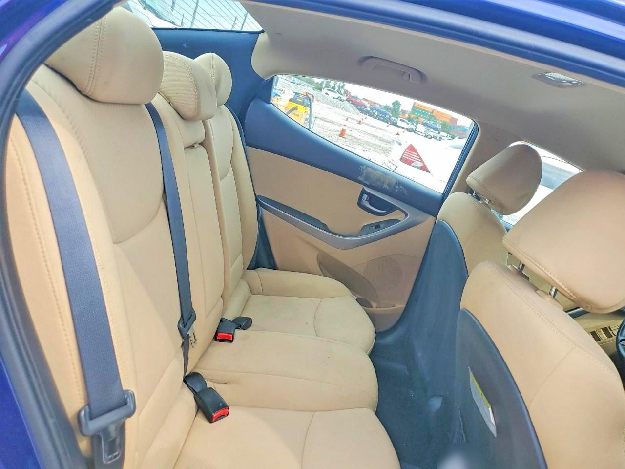 2013 Hyundai Elantra Gls Blue vin: 5NPDH4AE5DH152294