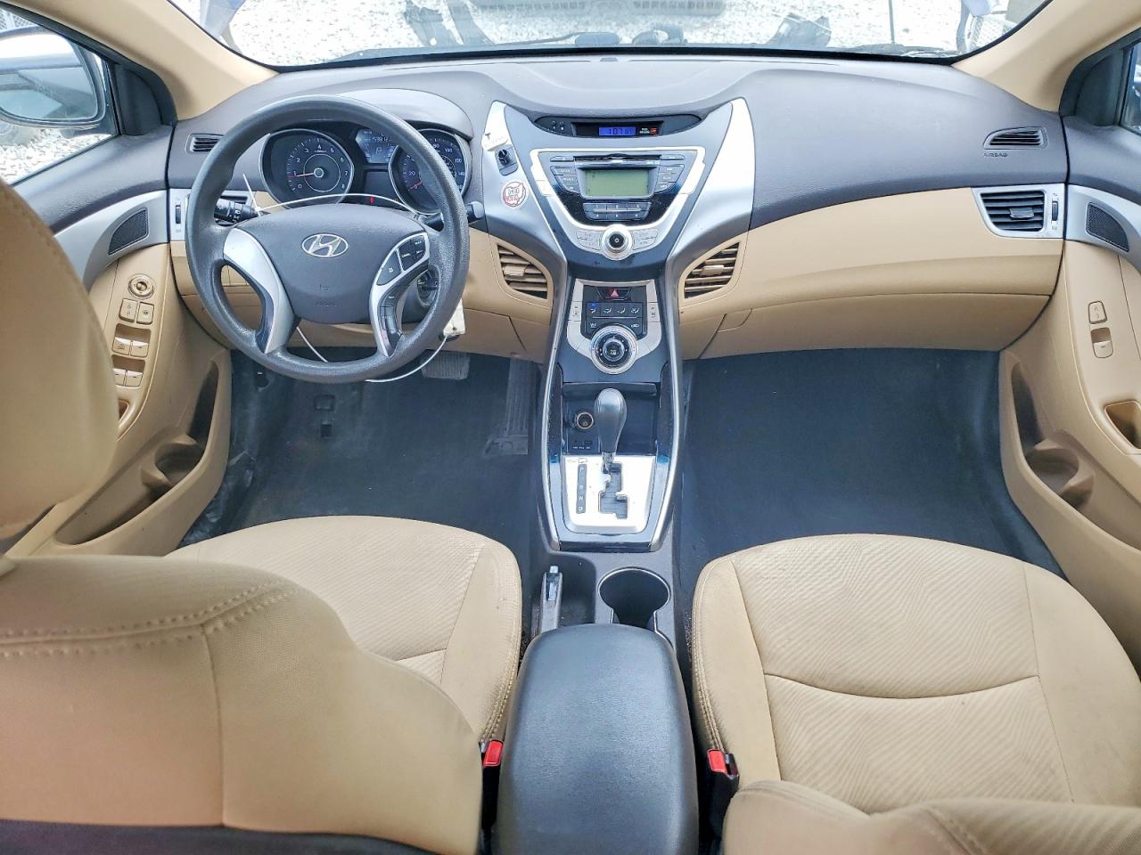 2013 Hyundai Elantra Gls Blue vin: 5NPDH4AE5DH152294