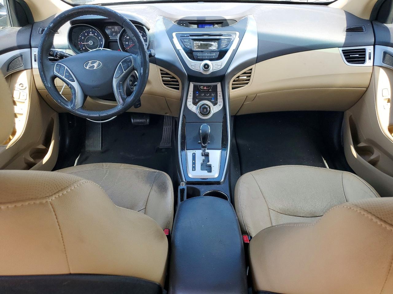 2013 Hyundai Elantra Limited Black vin: 5NPDH4AE5DH153770