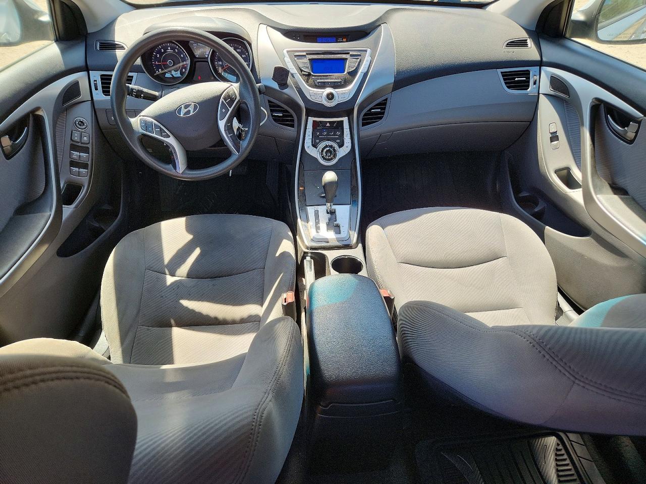 2013 Hyundai Elantra Gls Серебряный vin: 5NPDH4AE5DH156538