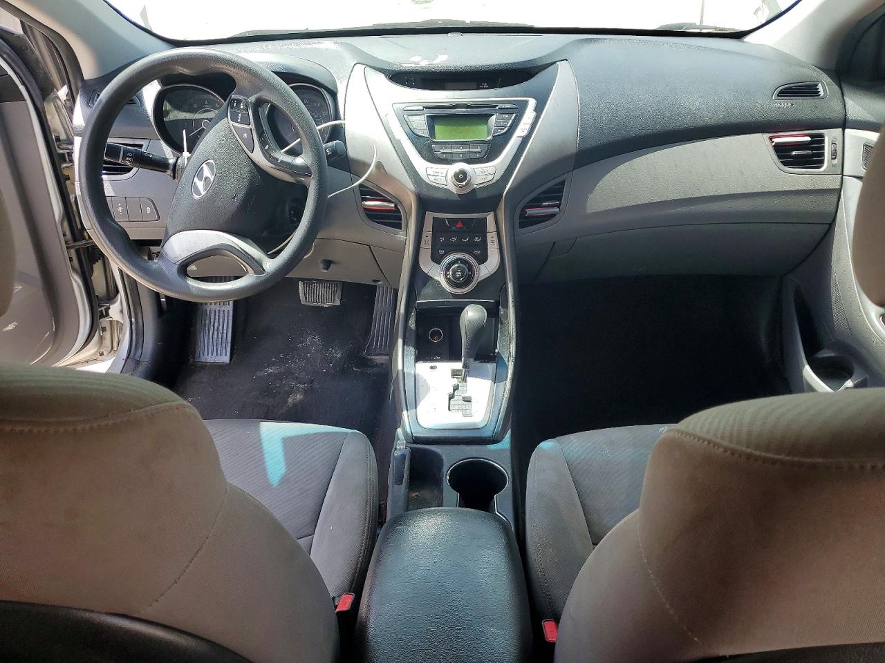 2013 Hyundai Elantra Gls Silver vin: 5NPDH4AE5DH160105