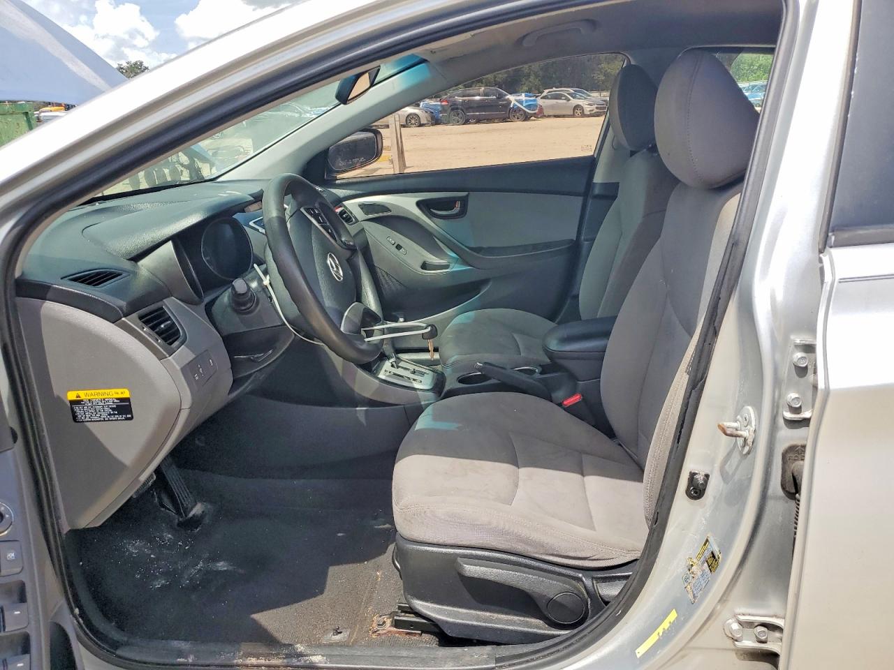 2013 Hyundai Elantra Gls Silver vin: 5NPDH4AE5DH160105