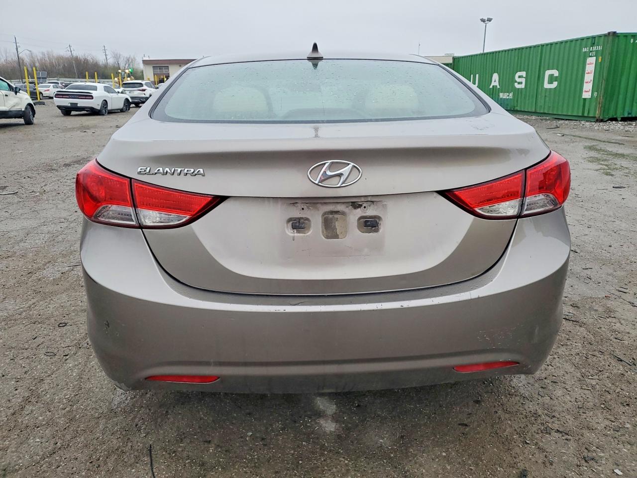 2013 Hyundai Elantra Gls Tan vin: 5NPDH4AE5DH172982