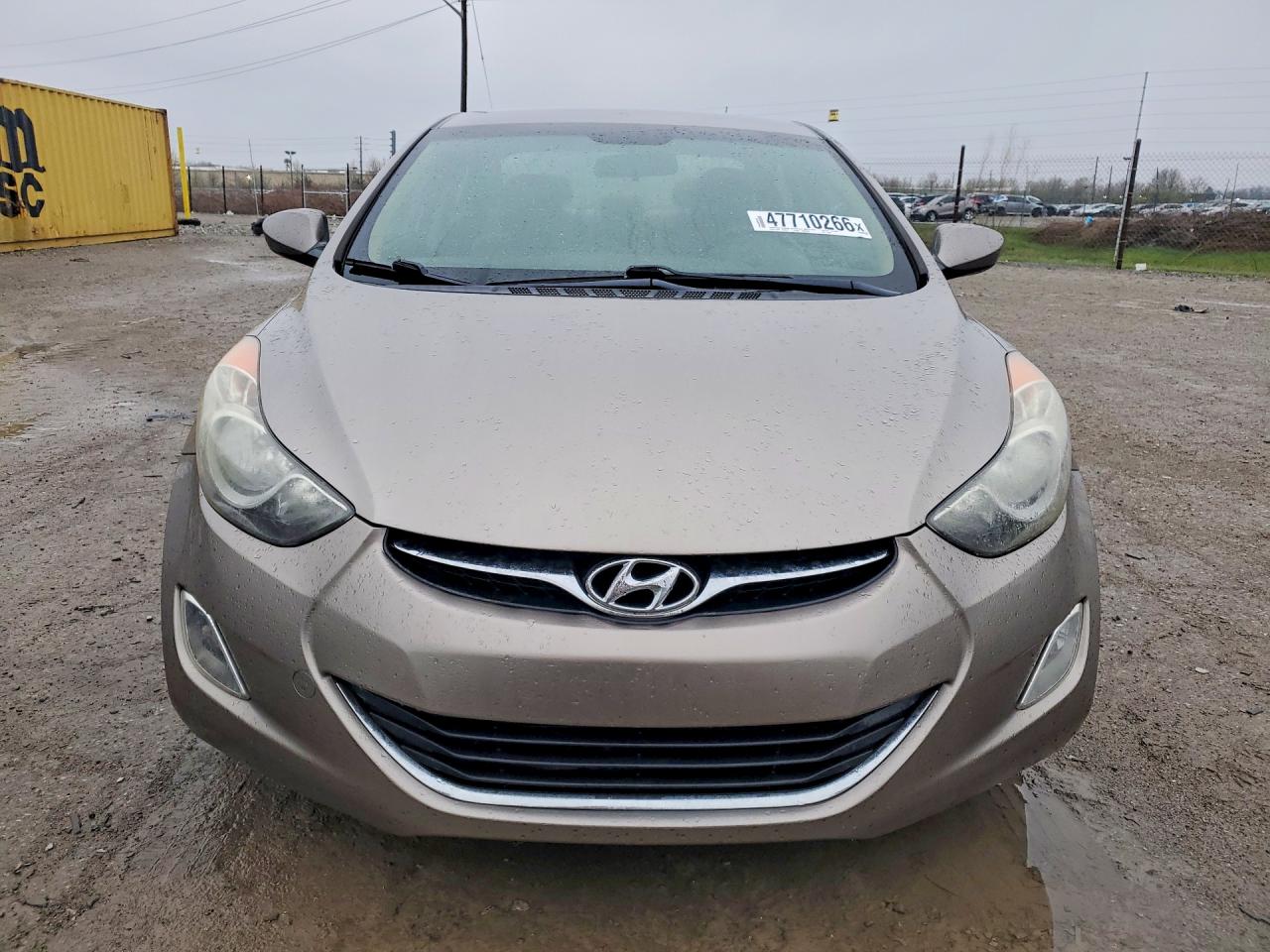 2013 Hyundai Elantra Gls Tan vin: 5NPDH4AE5DH172982
