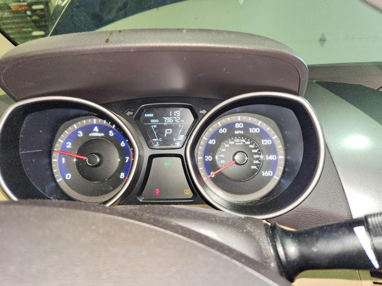2013 Hyundai Elantra Gls Blue vin: 5NPDH4AE5DH194884