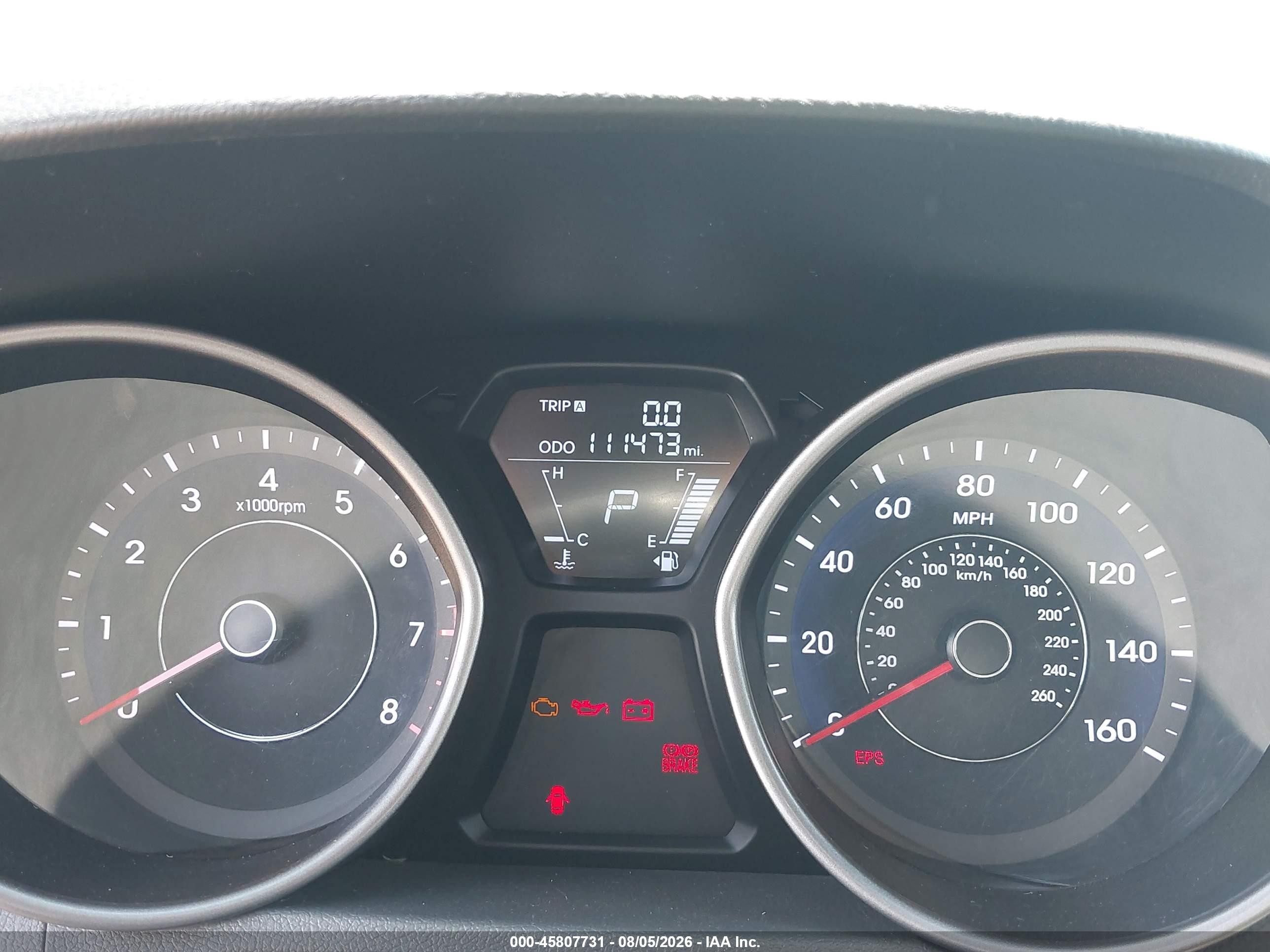 2013 Hyundai Elantra Gls Серый vin: 5NPDH4AE5DH202577