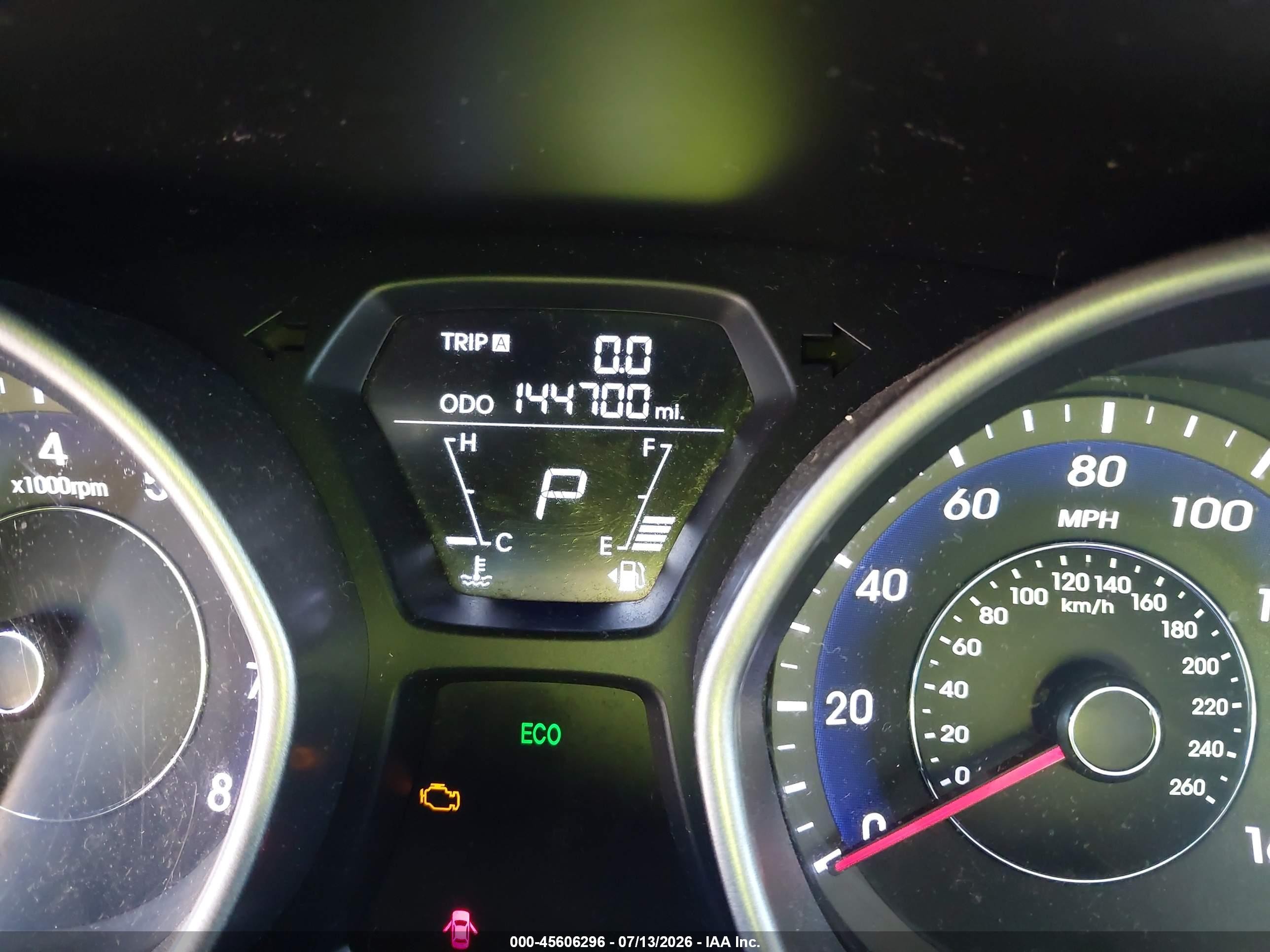 2013 Hyundai Elantra Gls Gray vin: 5NPDH4AE5DH203230
