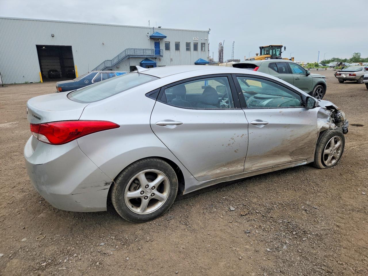 2013 Hyundai Elantra Gls Серый vin: 5NPDH4AE5DH204703