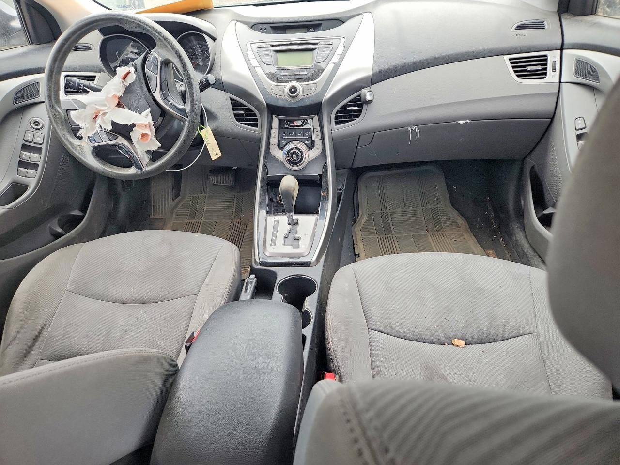 2013 Hyundai Elantra Gls Серый vin: 5NPDH4AE5DH204703